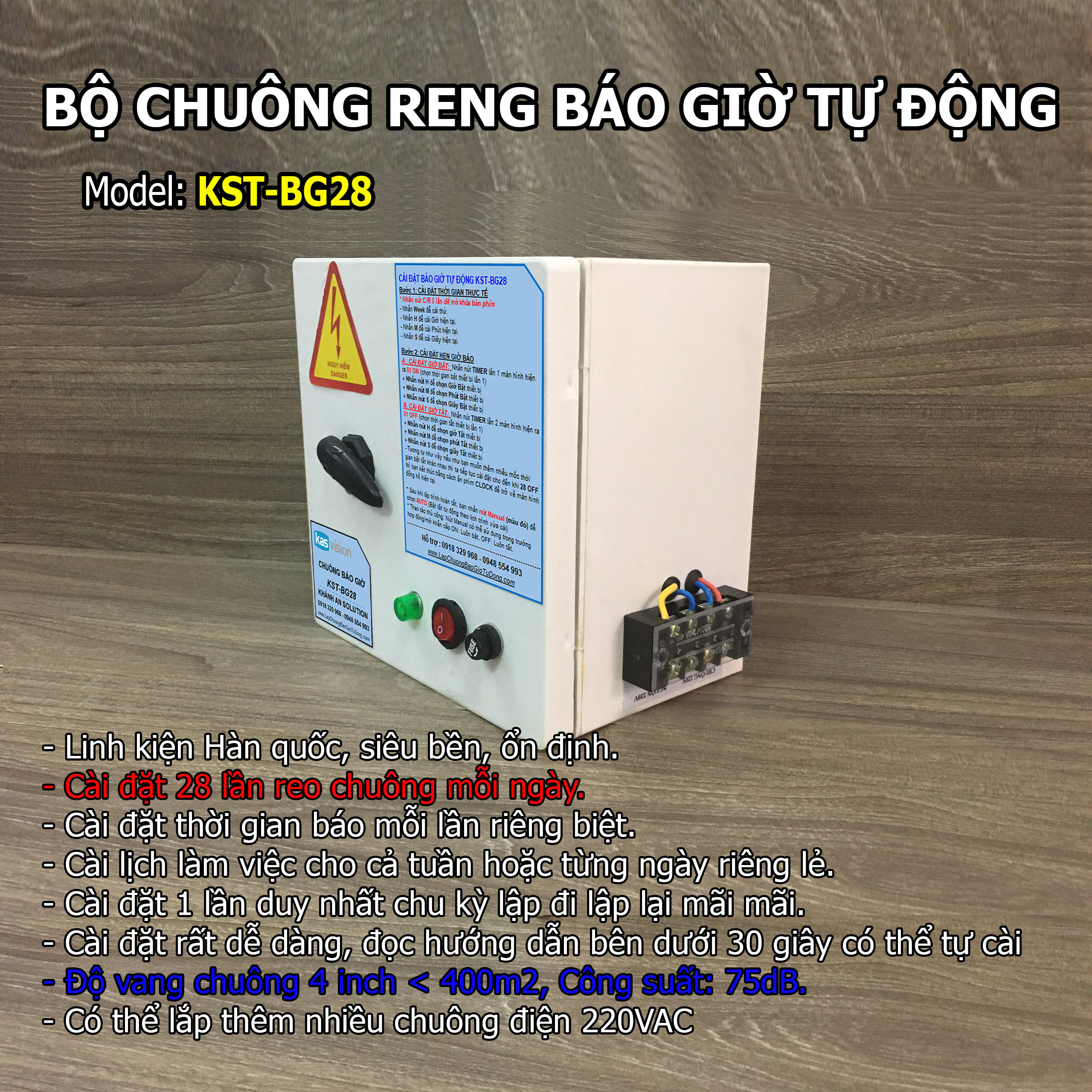 Báo giá chuông điện reng reng